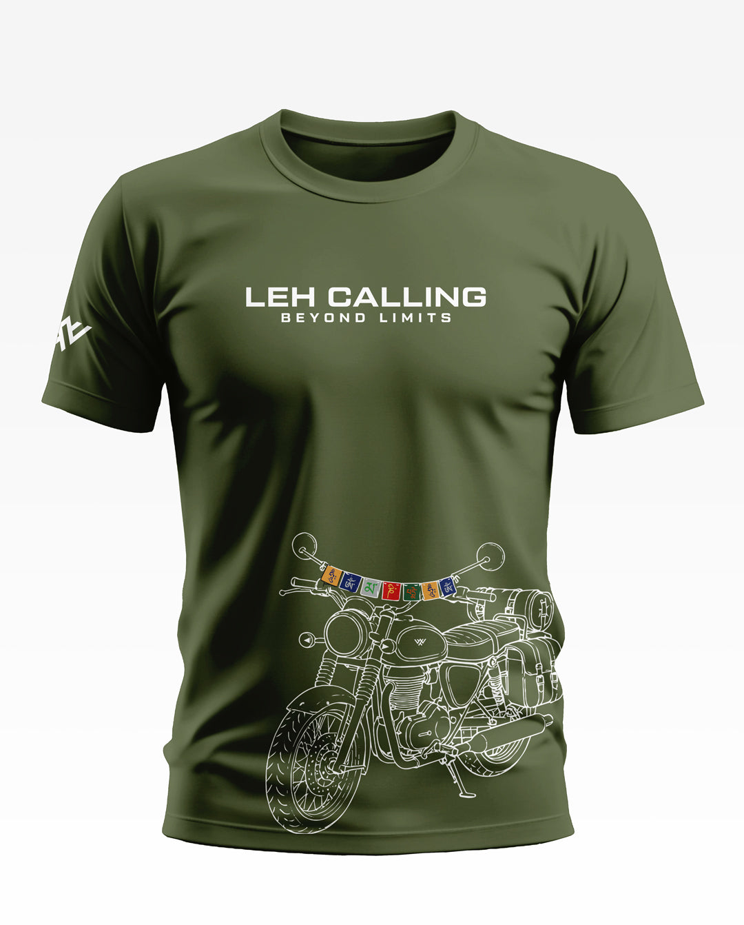 Leh Calling Beyond Limits Cotton T-shirt