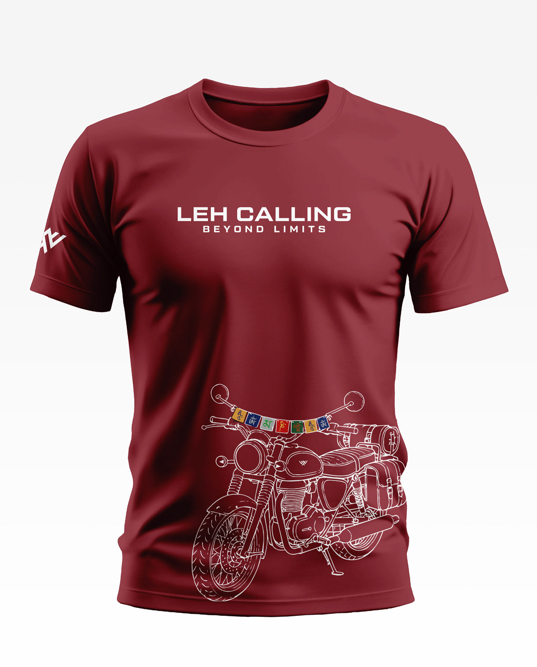 Leh Calling Beyond Limits Cotton T-shirt