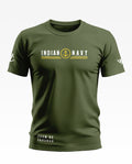 Indian Navy Sea Power Cotton T-shirt