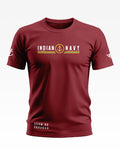 Indian Navy Sea Power Cotton T-shirt