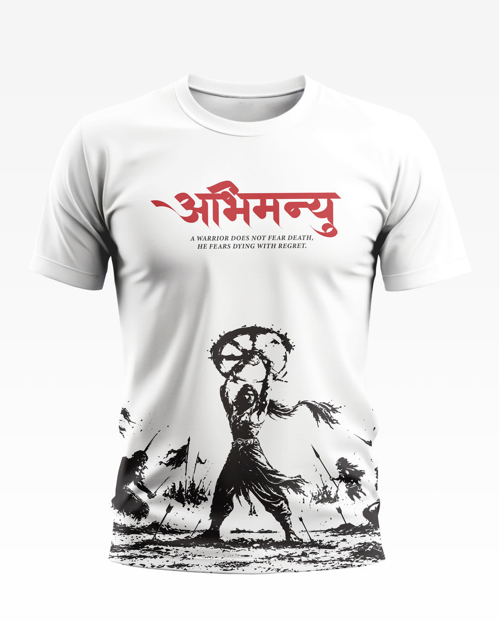Abhimanyu Warrior Soft Cotton T-shirt