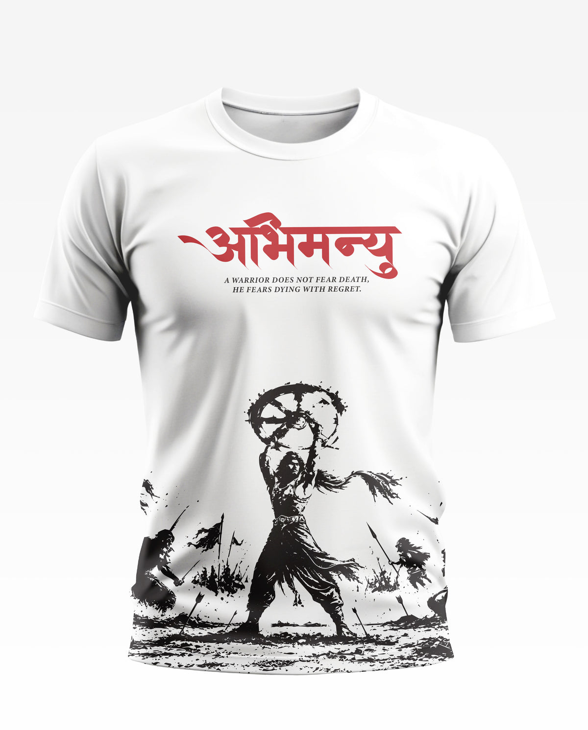 Abhimanyu Warrior Soft Cotton T-shirt