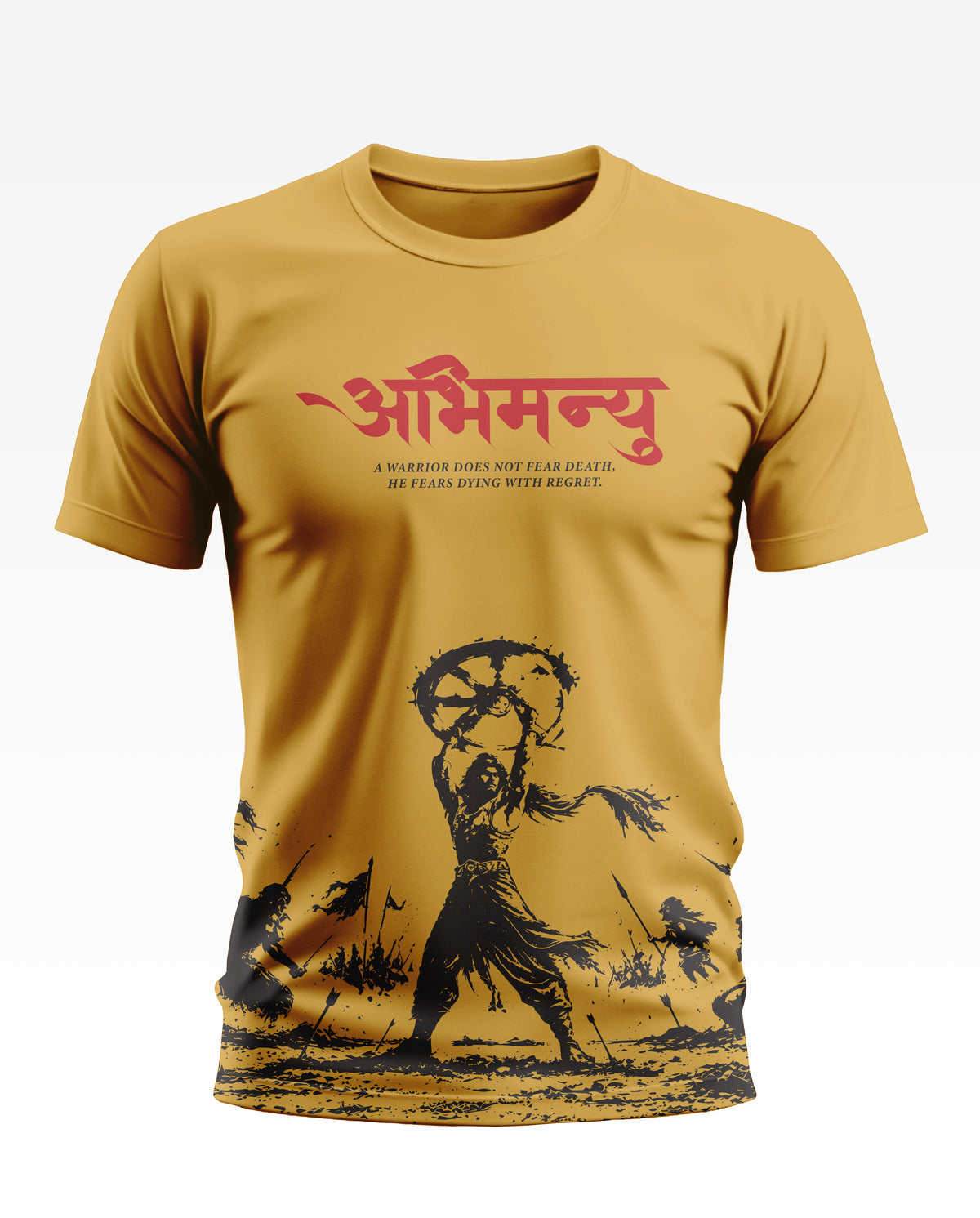 Abhimanyu Warrior Soft Cotton T-shirt