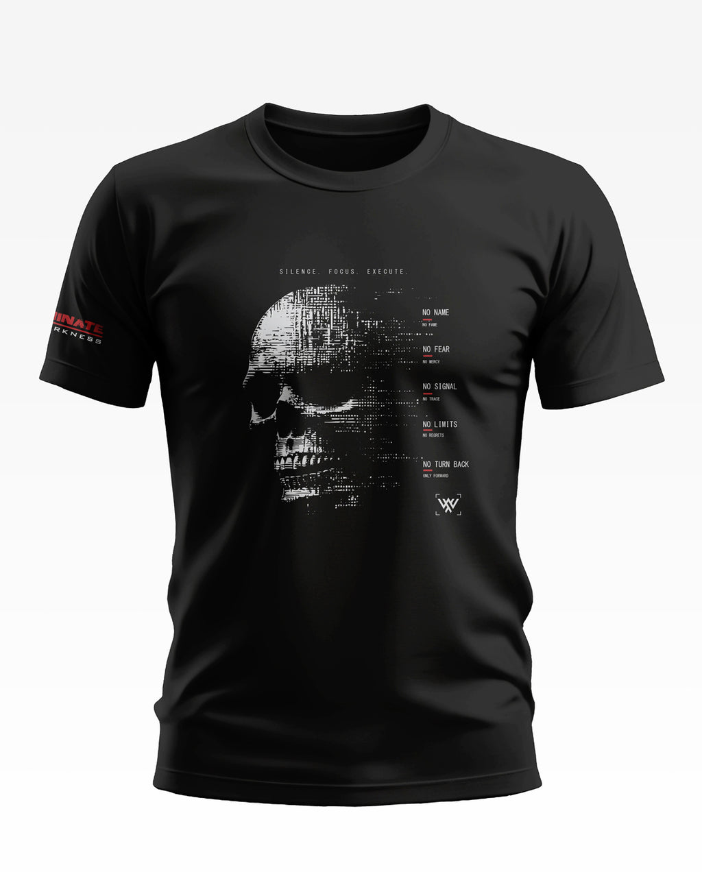 No Limits Skull Soft Cotton T-shirt