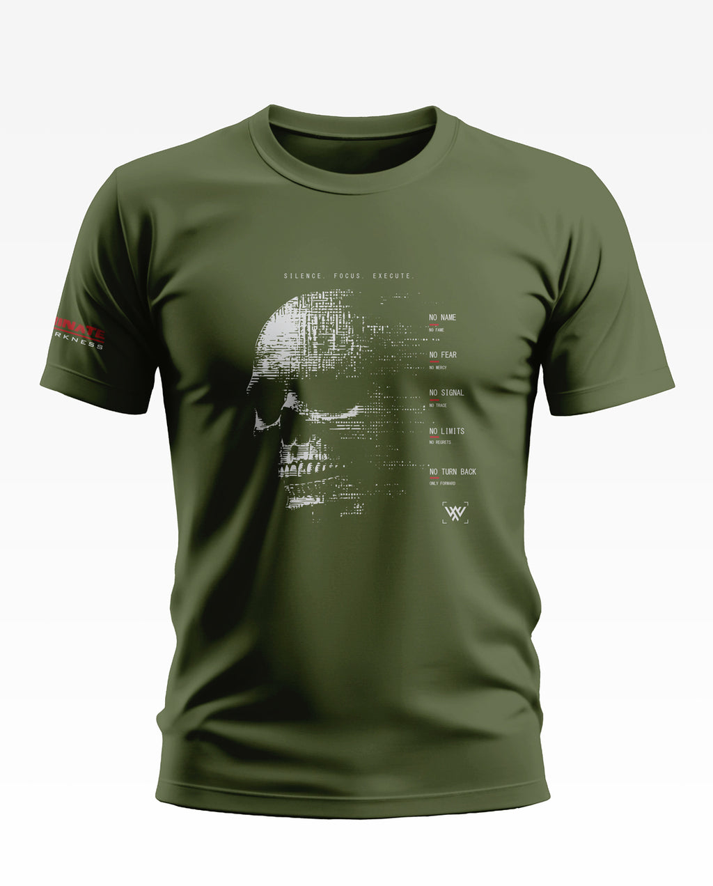 No Limits Skull Soft Cotton T-shirt