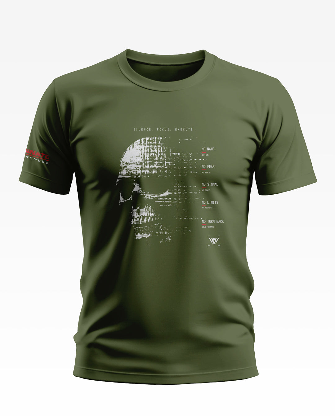 No Limits Skull Soft Cotton T-shirt