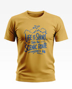 Take the Scenic Route Soft Cotton T-shirt