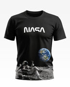NASA Moon Break Soft Cotton T-shirt