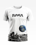 NASA Moon Break Soft Cotton T-shirt