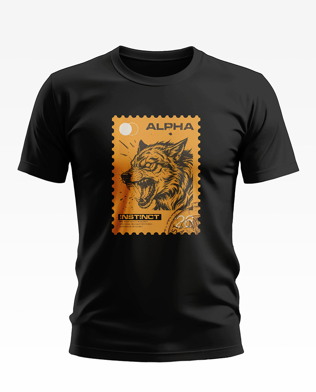 Alpha Instinct Wolf Soft Cotton T-shirt