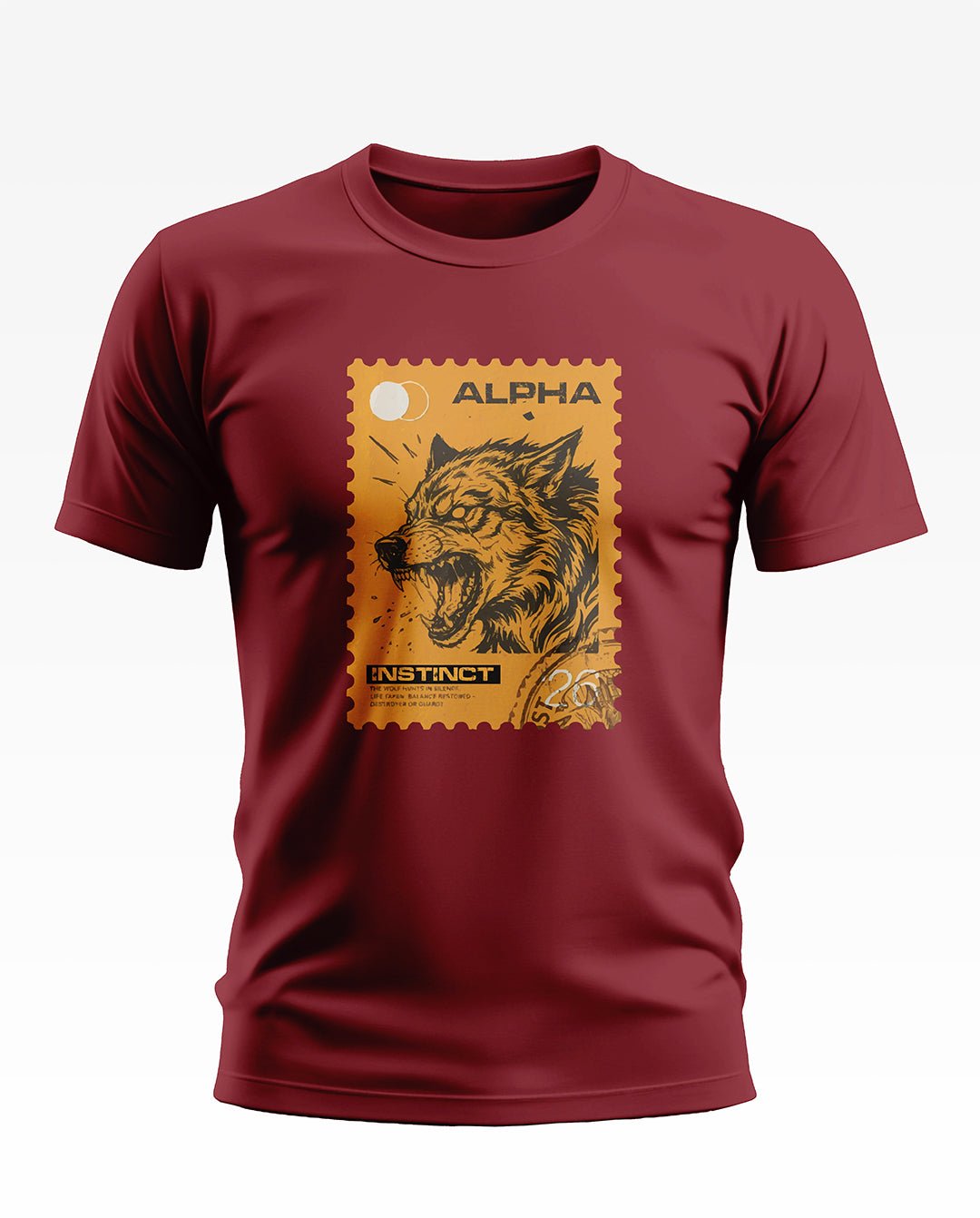 Alpha Instinct Wolf Soft Cotton T-shirt