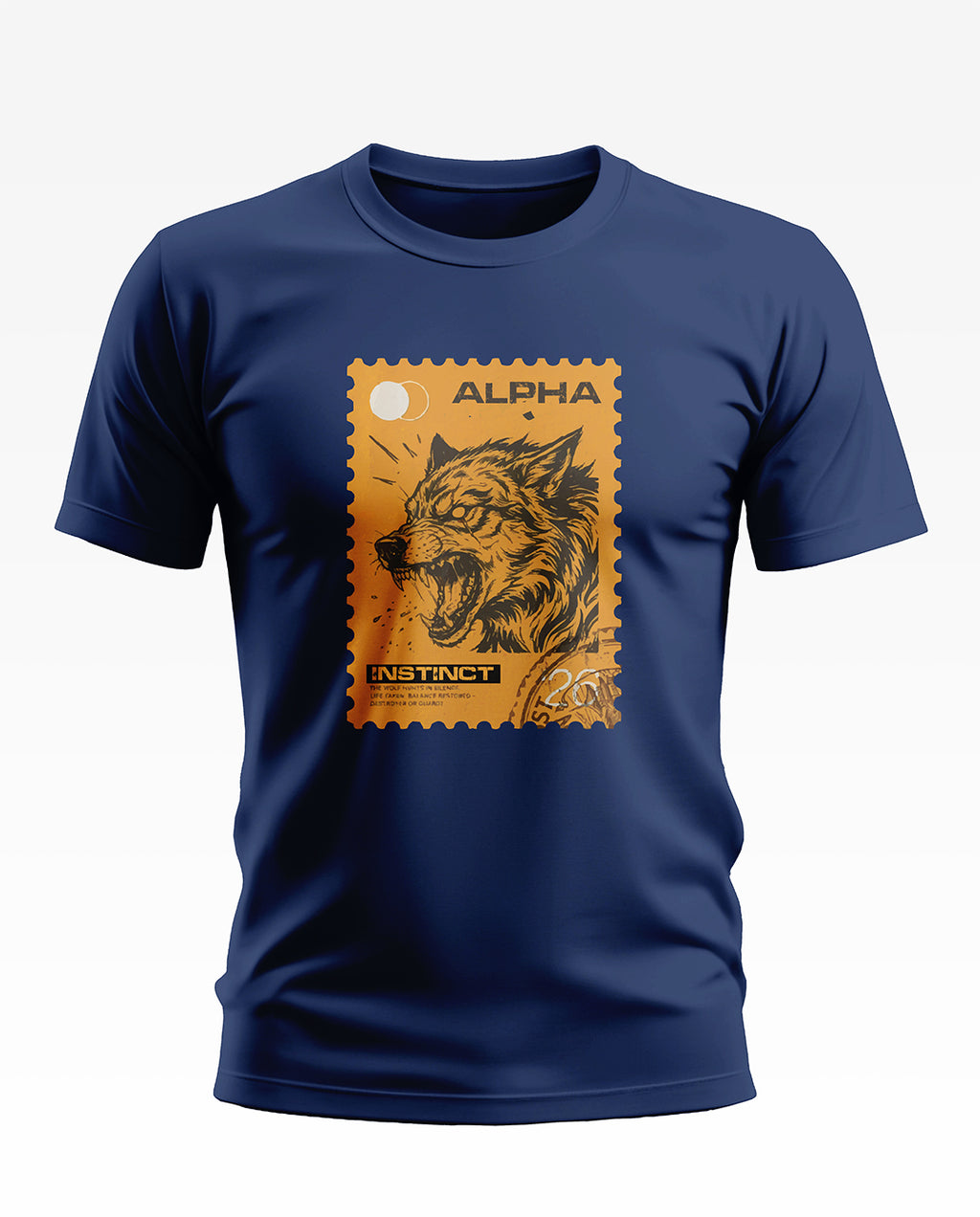 Alpha Instinct Wolf Soft Cotton T-shirt