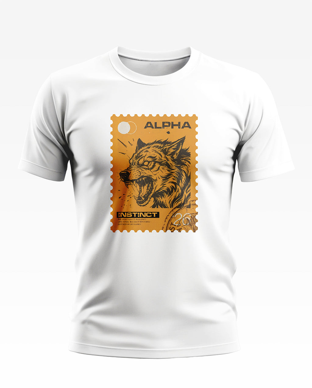Alpha Instinct Wolf Soft Cotton T-shirt