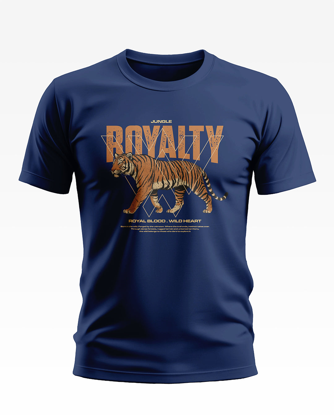 Jungle Royalty Tiger Soft Cotton T-shirt