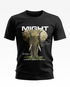 Might Elephant Soft Cotton T-shirt