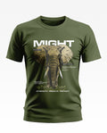 Might Elephant Soft Cotton T-shirt