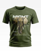 Might Elephant Soft Cotton T-shirt