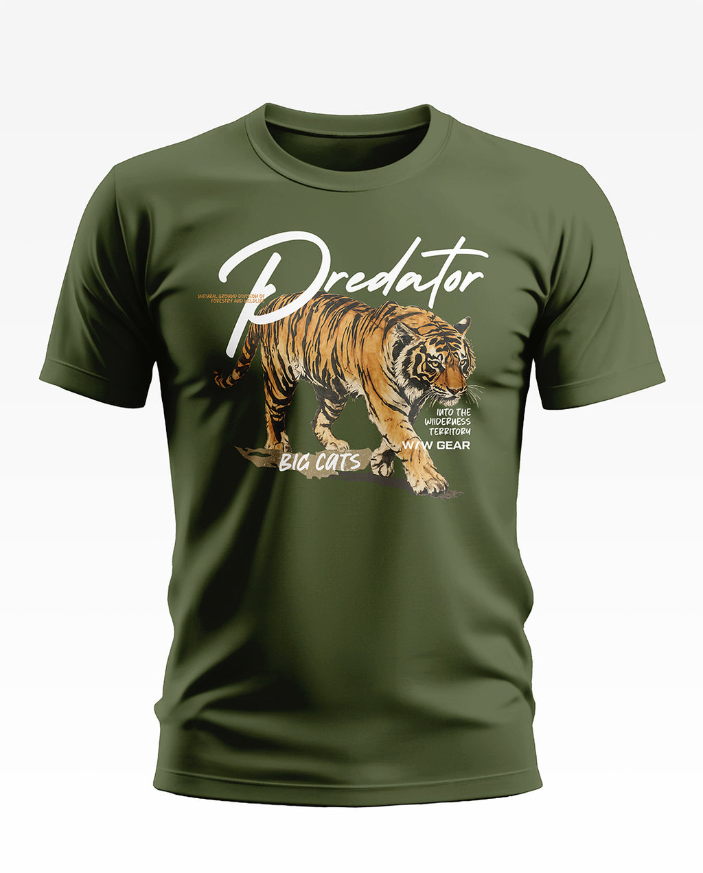 Predator Tiger Soft Cotton T-shirt