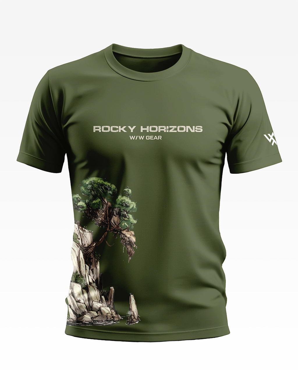 Rocky Horizons Nature Soft Cotton T-shirt
