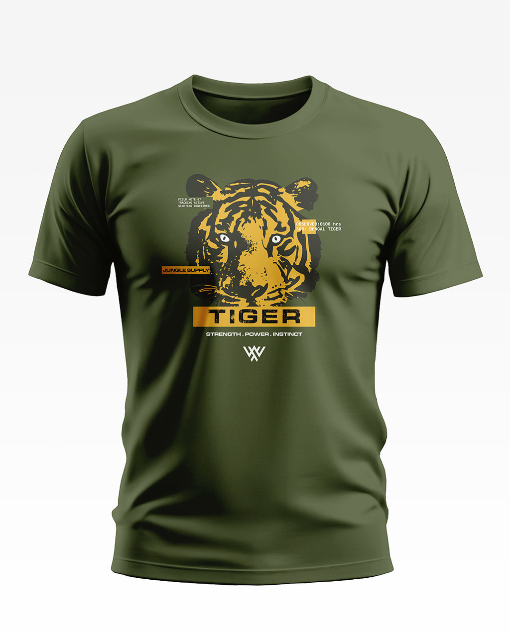 Jungle Supply Bengal Tiger Soft Cotton T-shirt