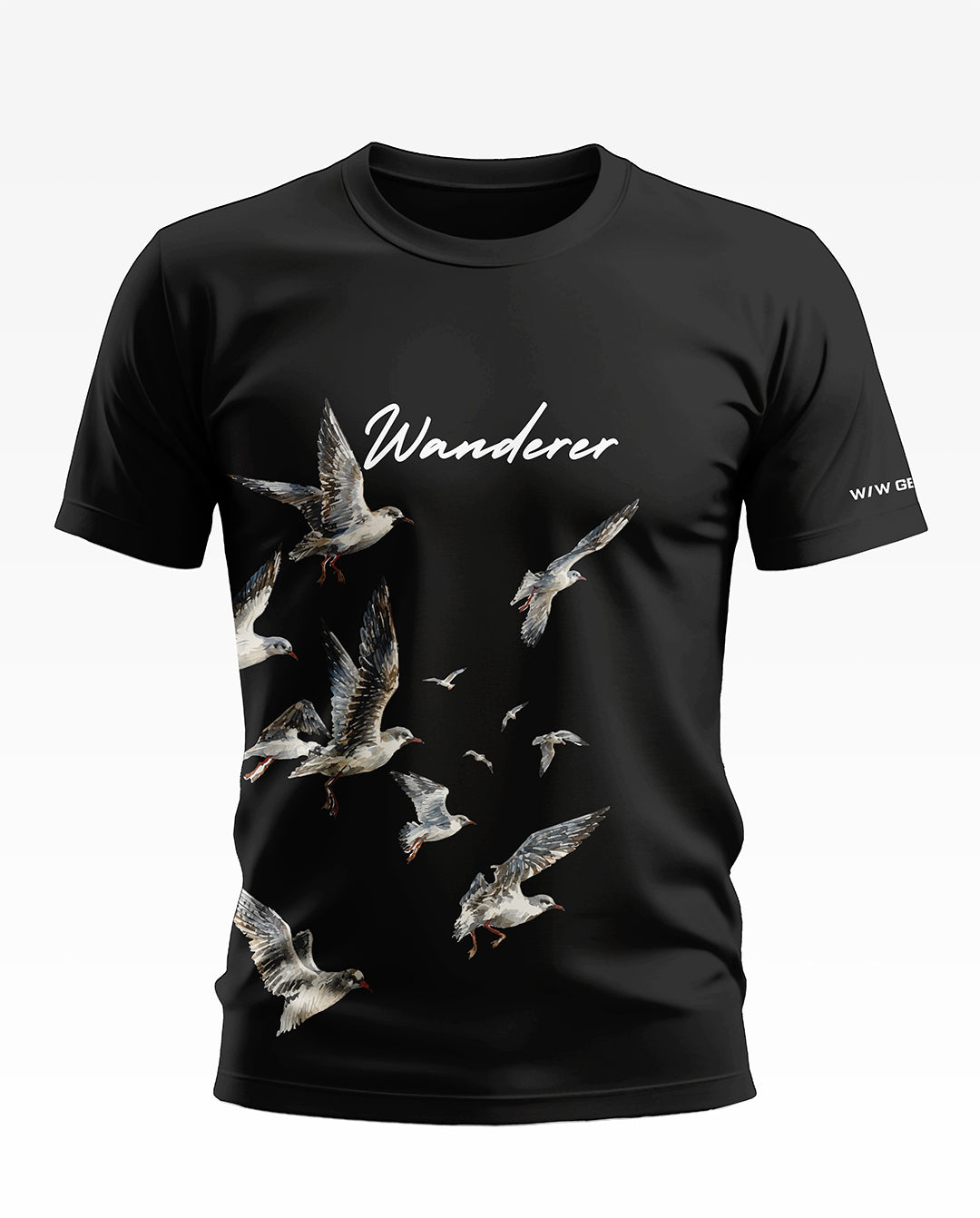 Wanderer Seagull Soft Cotton T-shirt