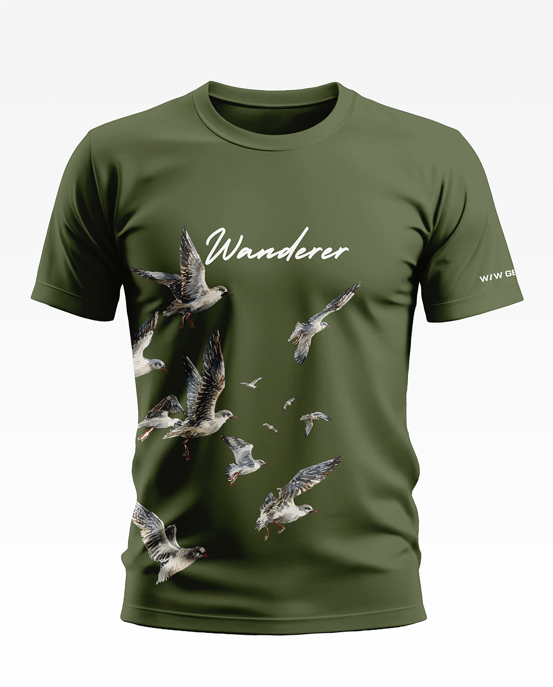 Wanderer Seagull Soft Cotton T-shirt