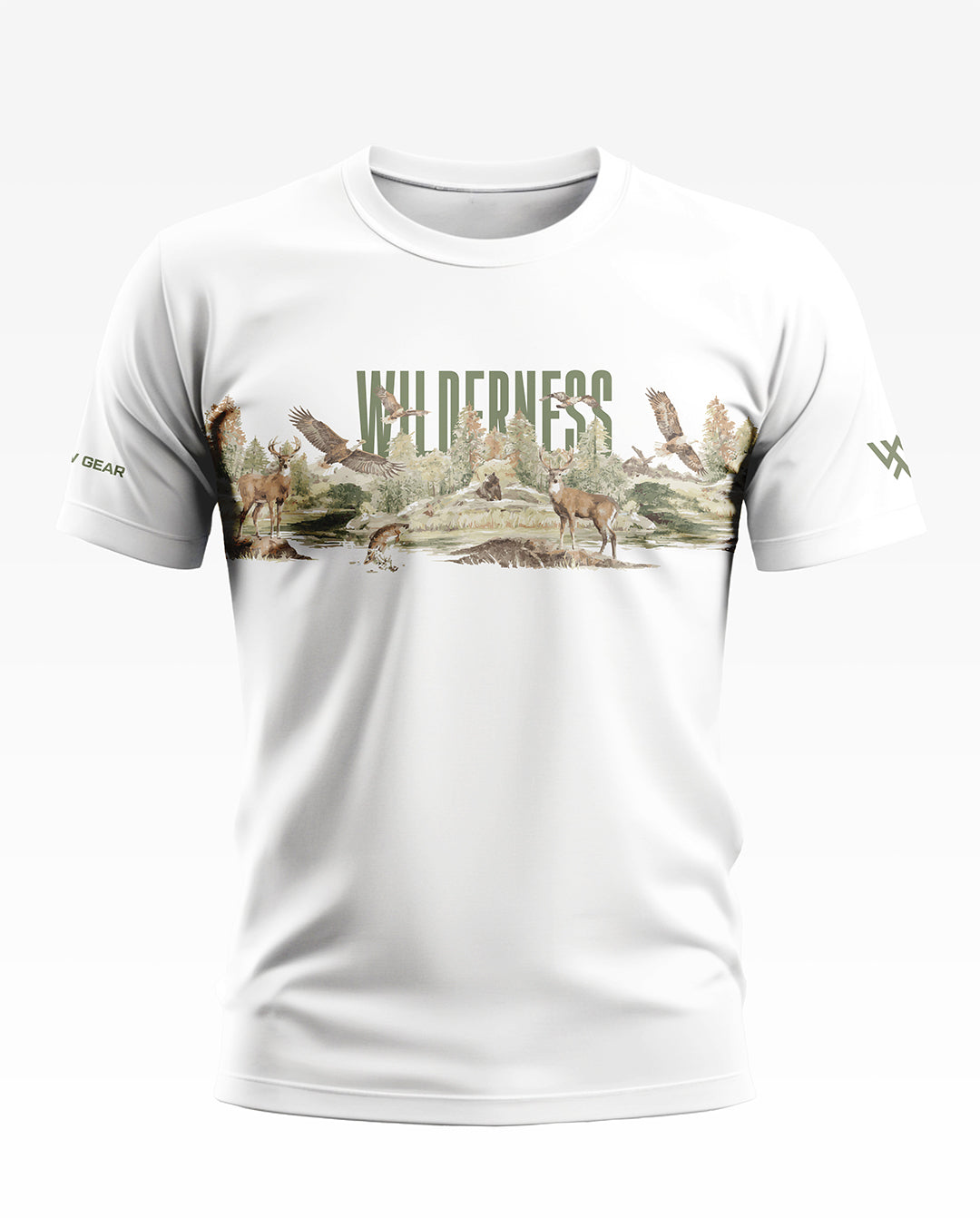 Wilderness Wildlife Soft Cotton T-shirt