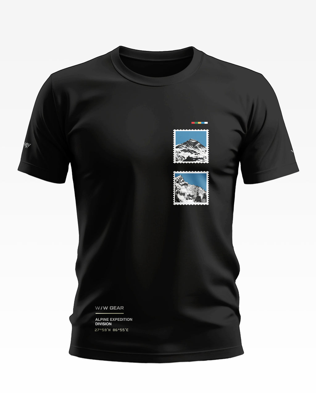 Himalayan Summit Postage Soft Cotton T-shirt