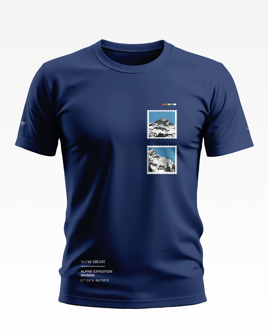 Himalayan Summit Postage Soft Cotton T-shirt