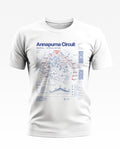 Annapurna Circuit Trail Map Soft Cotton T-shirt