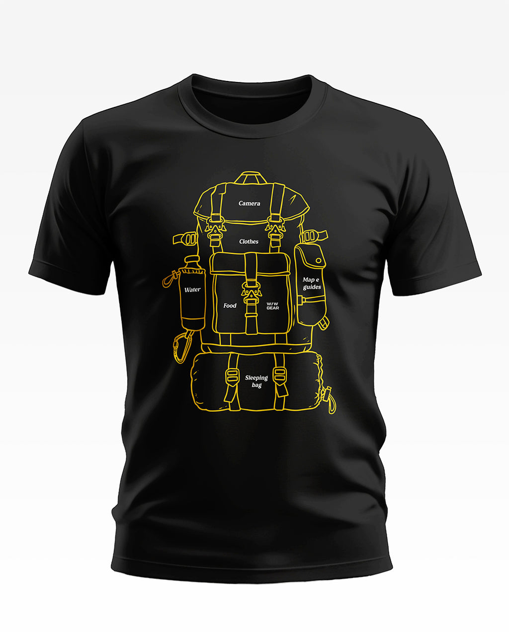 Adventure Backpack Essentials Soft Cotton T-shirt