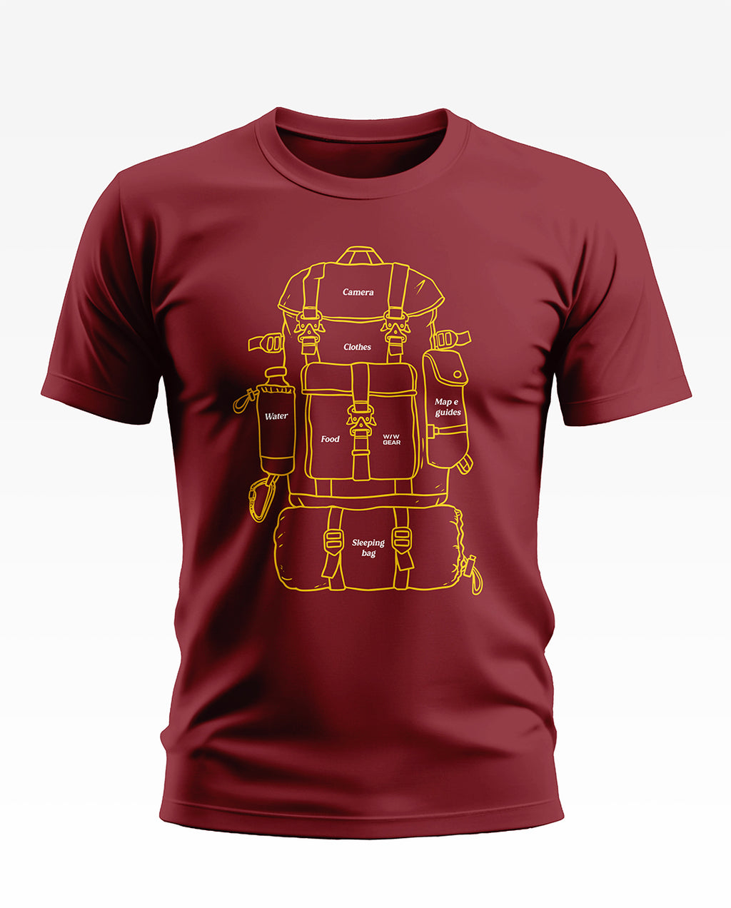 Adventure Backpack Essentials Soft Cotton T-shirt