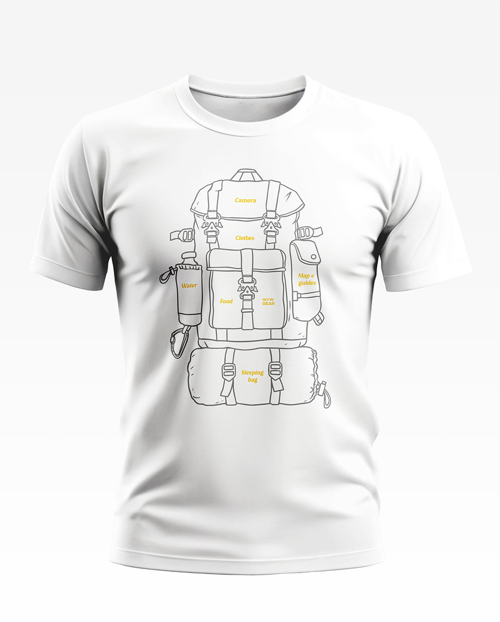 Adventure Backpack Essentials Soft Cotton T-shirt
