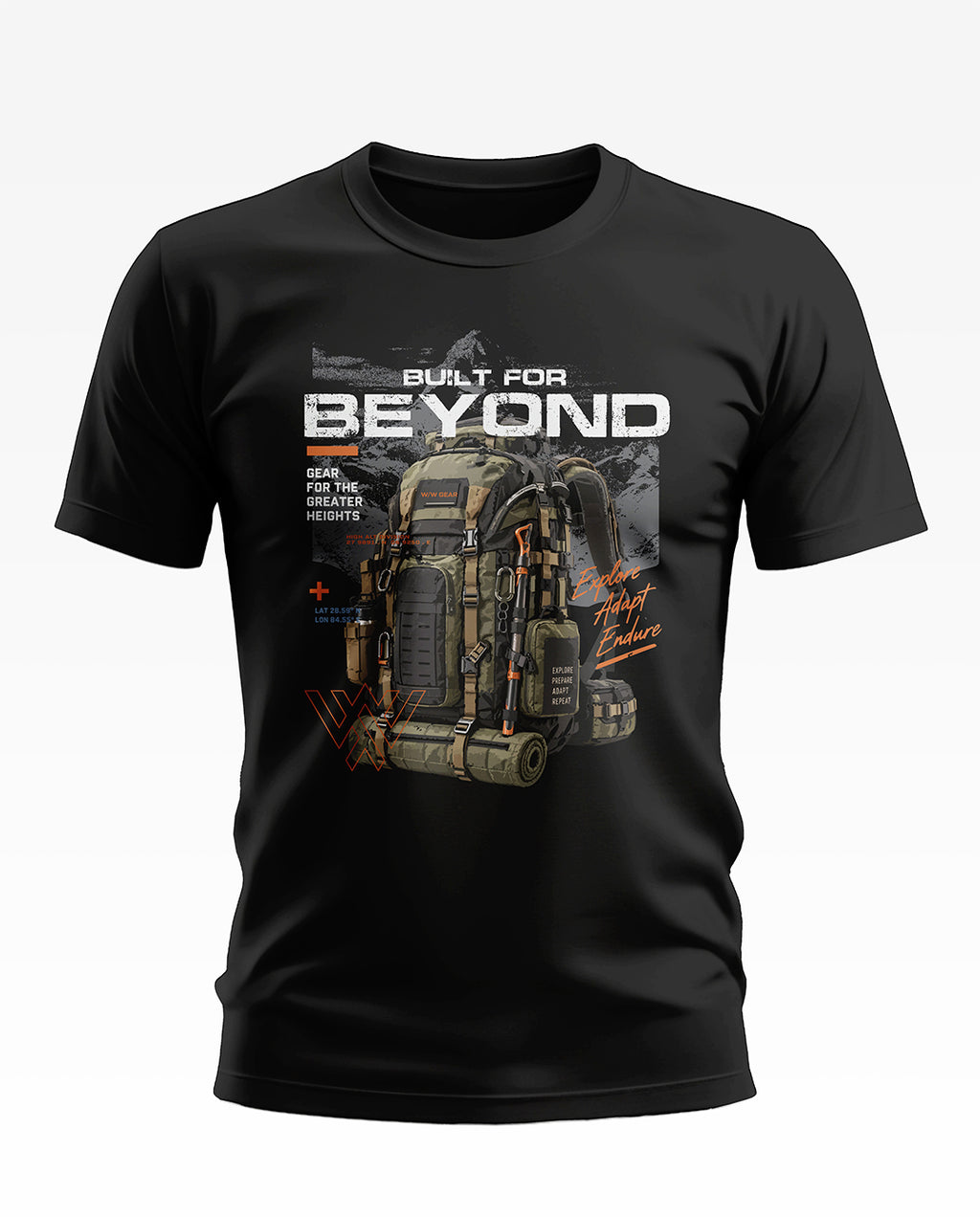 Built for Beyond Expedition Soft Cotton T-shirt