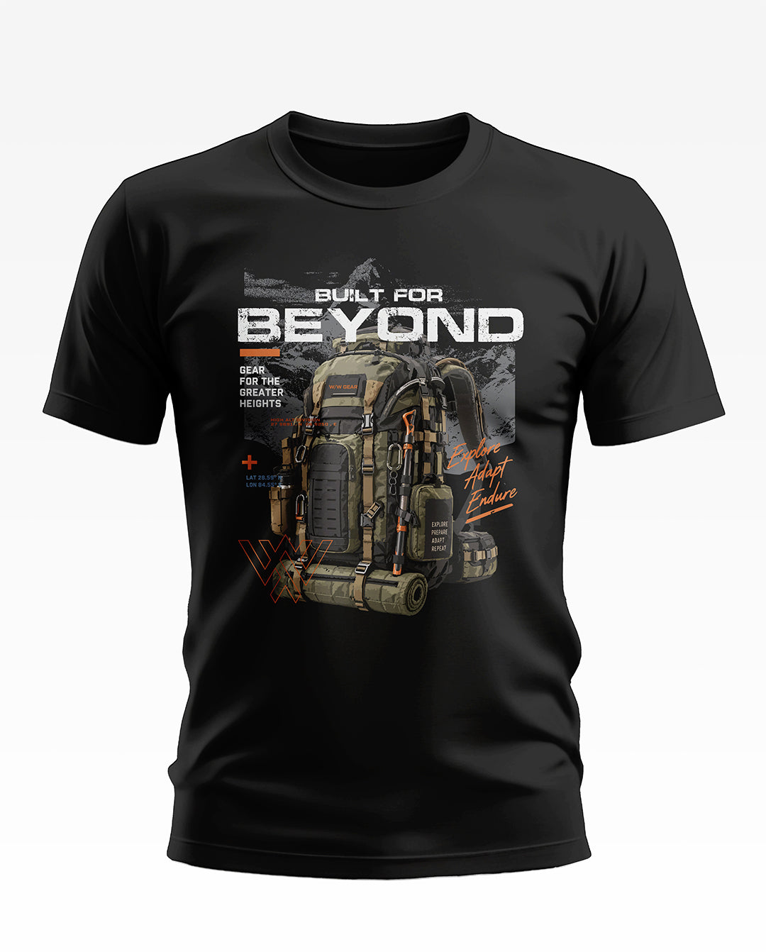 Built for Beyond Expedition Soft Cotton T-shirt