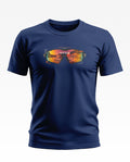 Sunset Reflection Adventure Goggles Soft Cotton T-shirt