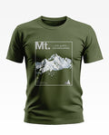 Mount Kanchenjunga Snow Peaks Soft Cotton T-shirt