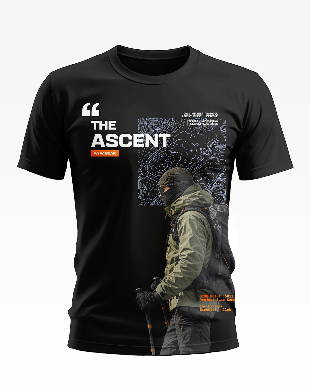 The Ascent Expedition Trekker Soft Cotton T-shirt