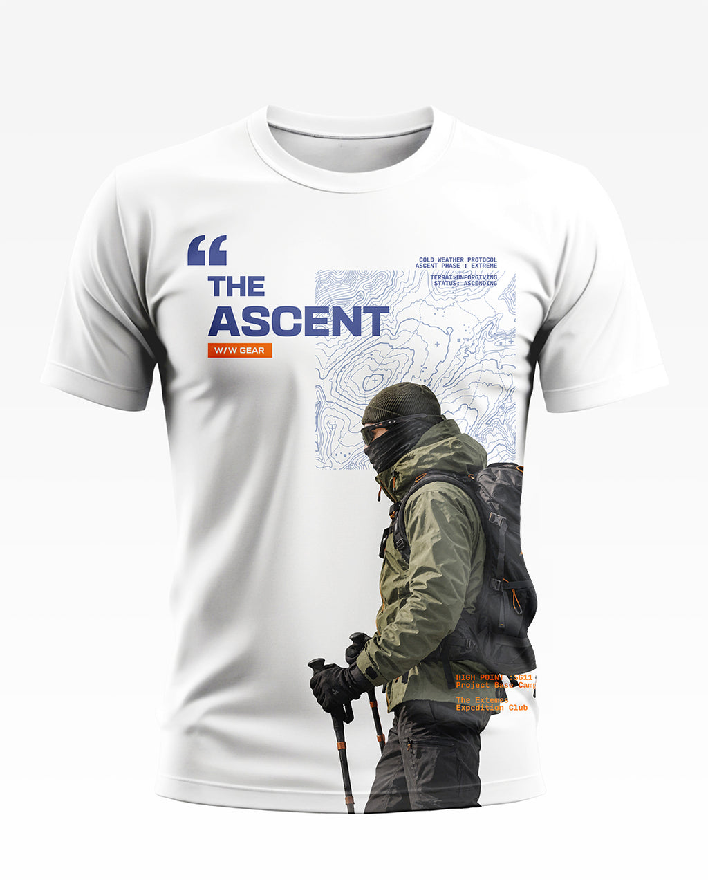 The Ascent Expedition Trekker Soft Cotton T-shirt