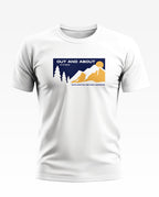 Out and About Mountain Horizons Soft Cotton T-shirt