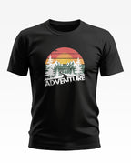 Vintage Retro Adventure Soft Cotton T-shirt