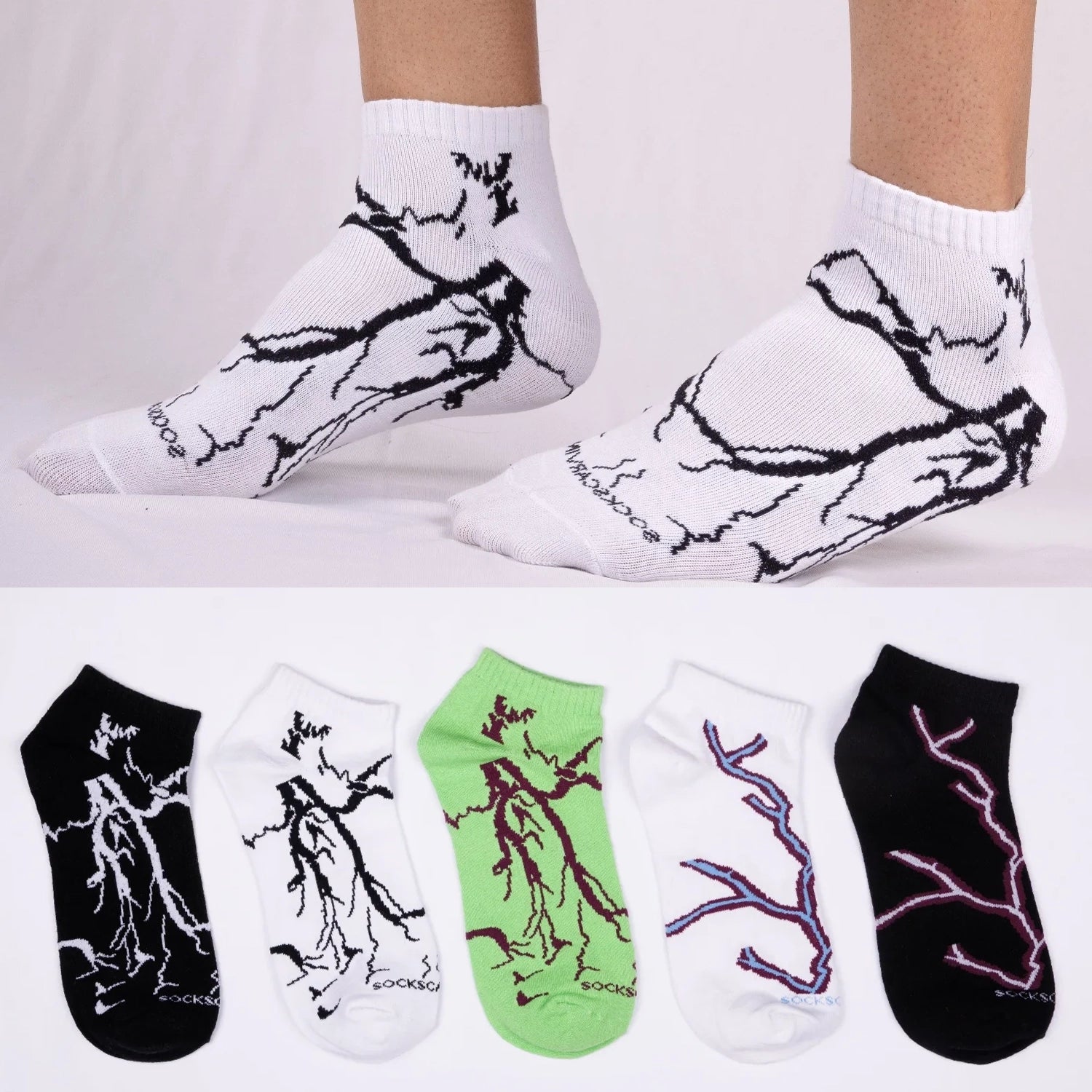 5 Pairs Socks Forever Combo