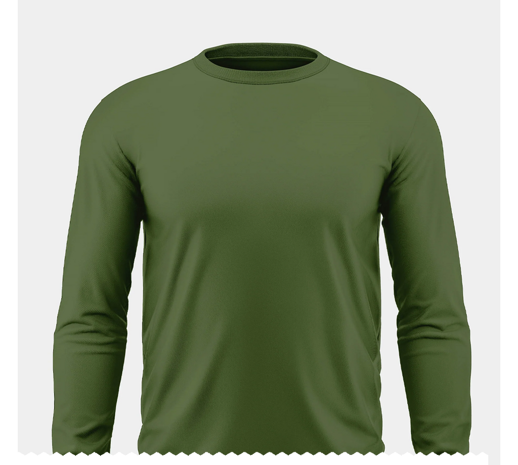 Pick Any 3 - Full Sleeve Plain Cotton T-shirt Combo