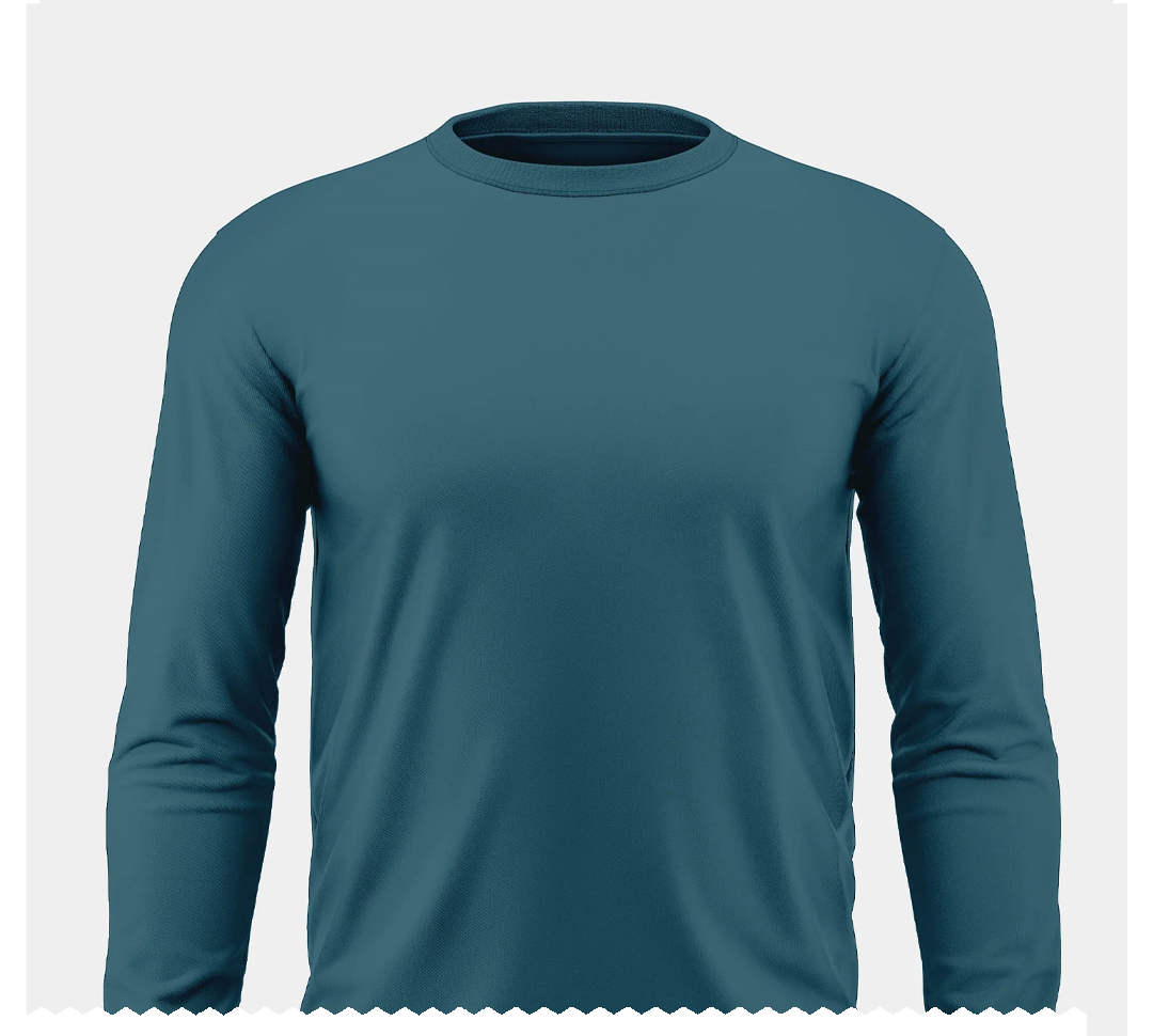 Pick Any 2 - Full Sleeve Plain Cotton T-shirt Combo