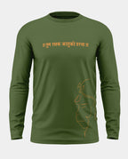 Jay Hanuman Cotton Full Sleeve T-shirt
