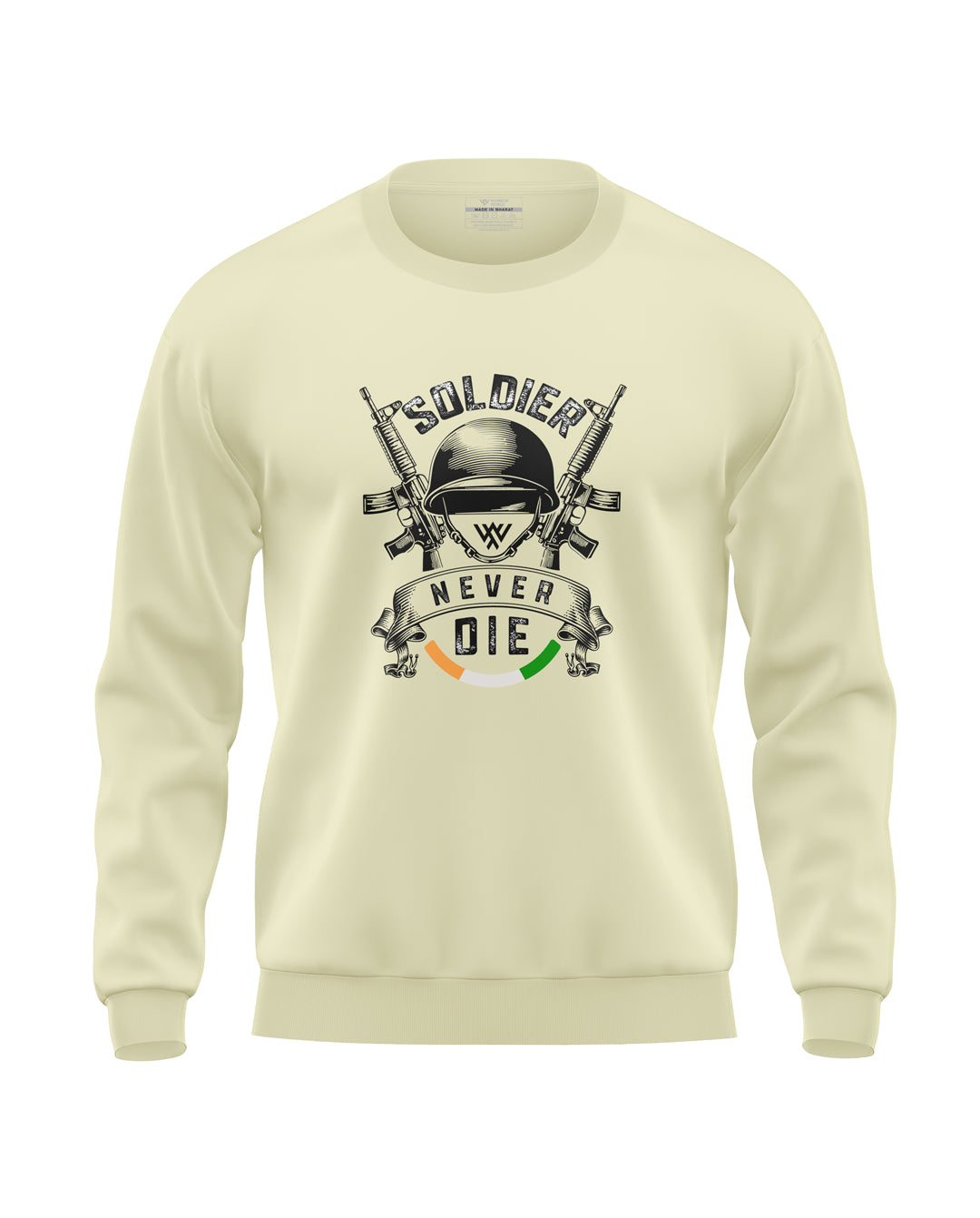 Soldier Never Die Soft Cotton Sweatshirt