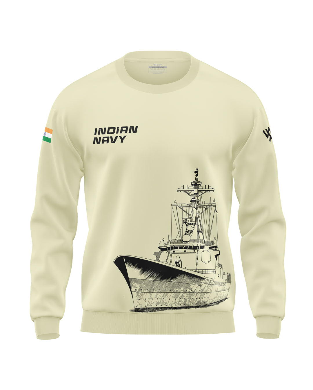 Indian Navy Soft Cotton Sweatshirt