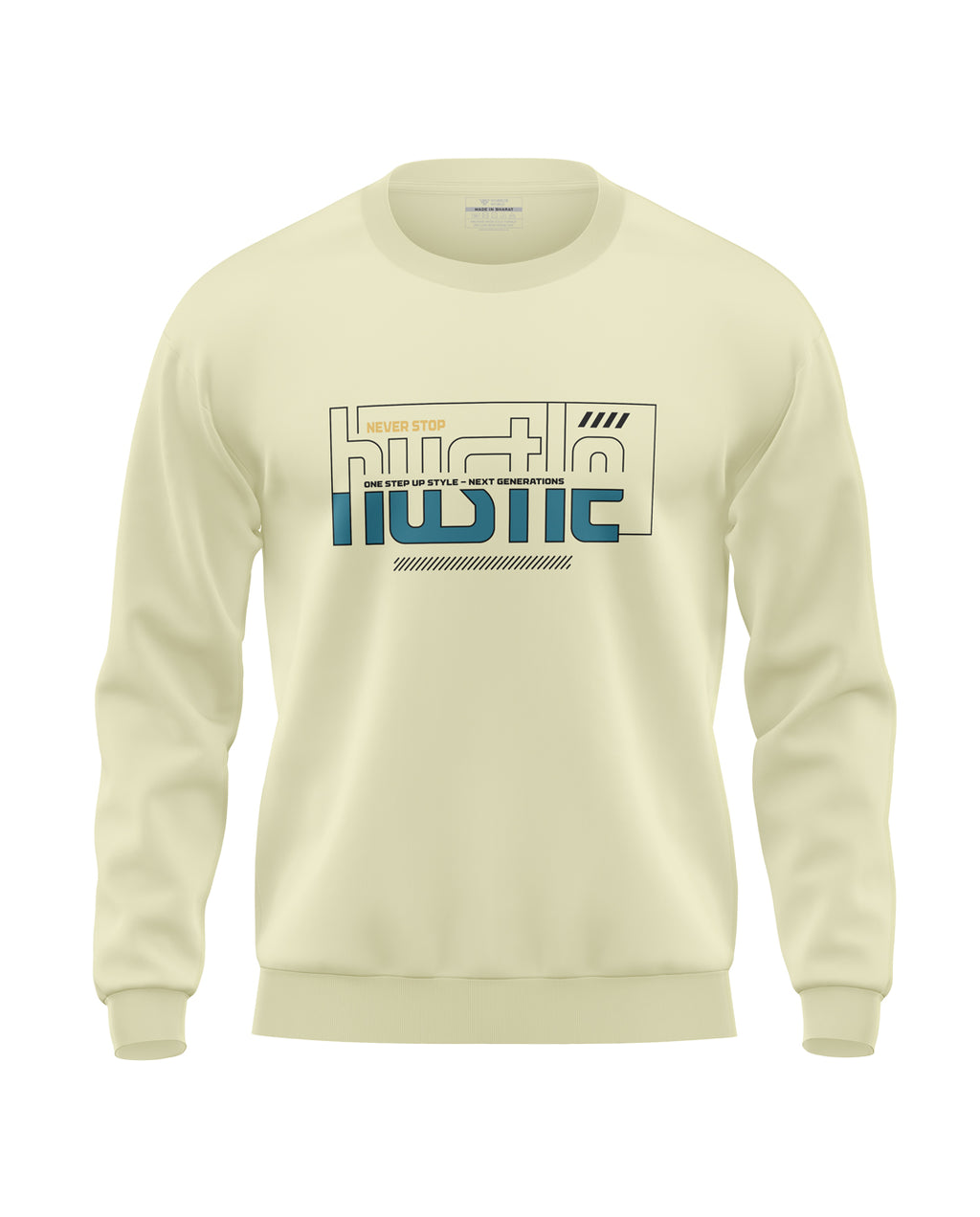 Never Stop Hustle Soft Cotton Sweatshirt