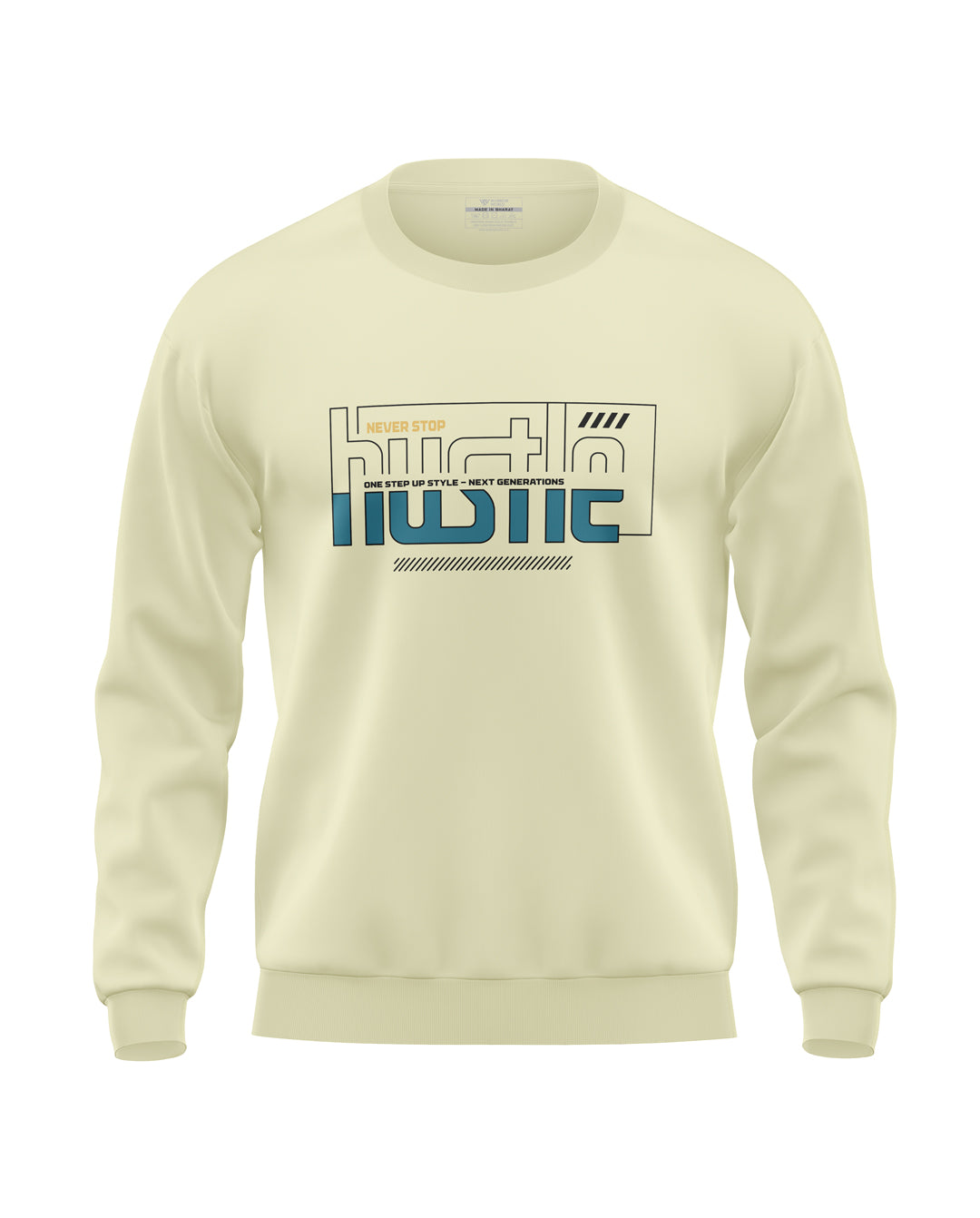 Never Stop Hustle Soft Cotton Sweatshirt