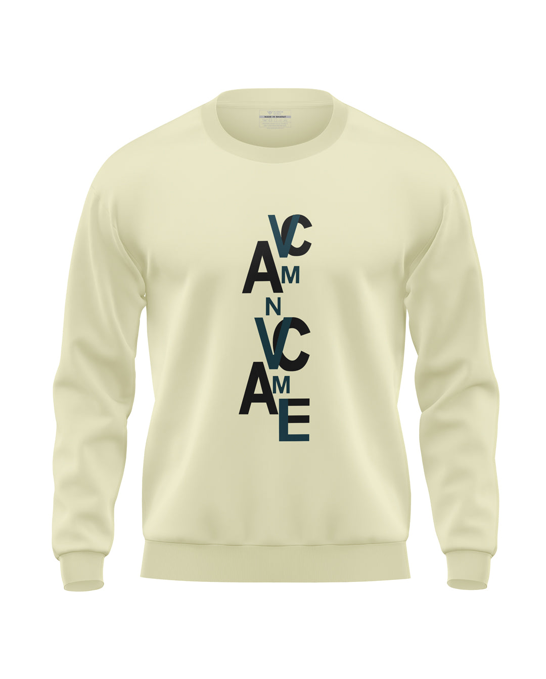 Alphabet Soft Cotton Sweatshirt